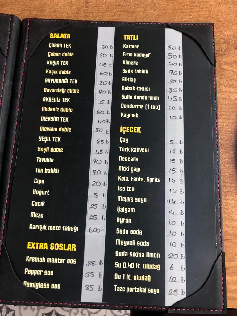 Menu Kose Et Restaurant-6