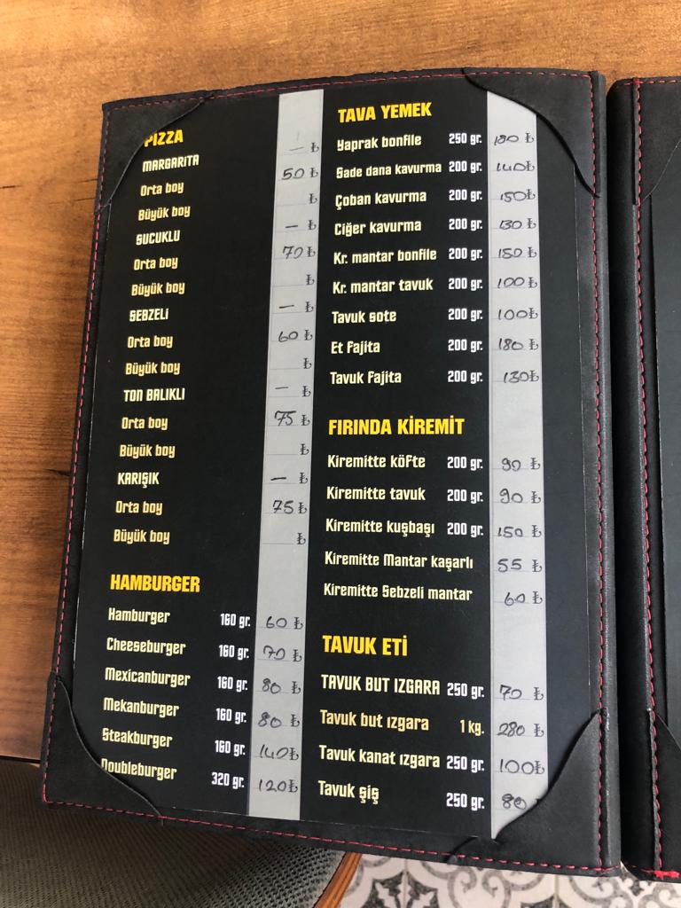 Menu Kose Et Restaurant-8