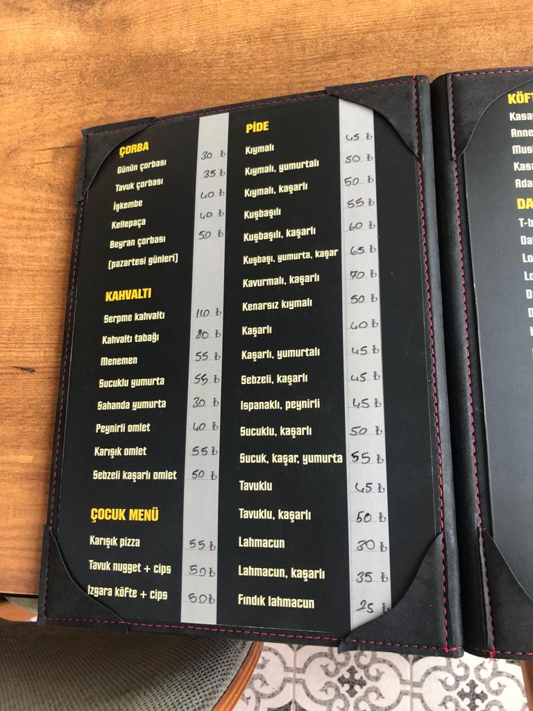 Menu Kose Et Restaurant-9